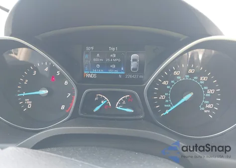 2013 Ford Escape Sel z USA, uszkodzony, nr VIN 1FMCU0HX6DUC91875